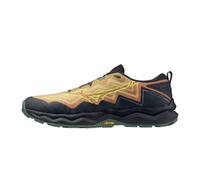 Mizuno Wave Daichi 9 Trailschuh Herren-rot, gelb, Größe 42,5