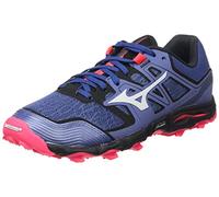 Mizuno Wave Hayate 6, Damen Traillaufschuh, Marlin/Lunarrock Dpink, 40.5 EU