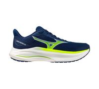 Mizuno Laufschuhe Wave Inspire 22 Herren Stabilitätsschuh Estate Blue/Lightning Yellow Größe 45