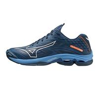 Mizuno Wave Lightning Z7, Unisex, Erwachsene, DarkDenim/White/BlueJasper, 45 EU, Darkdenim White Bluejasper, 45 EU