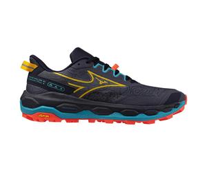 Mizuno - Wave Mujin 11 Odysseygray Citrus Fierycoral2 - 7.5 - Trailrunning-Schuhe Odysseygray Citrus Fierycoral2 7.5