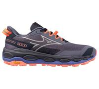 Damen Laufschuhe Mizuno Wave Mujin 11 blau granit/silber/striking coral