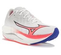 Mizuno Damen Laufschuhe Mizuno Wave Rebellion Flash 3 White/Striking Coral/Iris Bloo UK 7