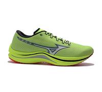 Mizuno Wave Rebellion Herren-Laufschuhe, NeoLime/White/NeonFlame, Größe 42