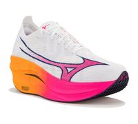 Mizuno Laufschuhe Mizuno Wave Rebellion Pro 3 White/Pink Tetra/Tang Orange UK 6