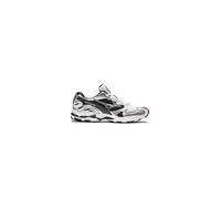 Mizuno - Lifestyle-Schuhe - Herren - S.L.Wave Rider 10 - S.L.Wave Rider 10 White/Silver/Black für Herren aus Leder - Größe 8,5 UK - Weiß Weiß 8.5 UK