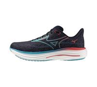 Mizuno Wave Rider 29 Herren-Laufschuh, Odyssey Grey-Capri Breeze, 47 EU