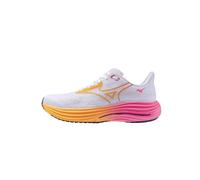 Mizuno Wave Rider 29, Laufschuhe Unisex Erwachsene, White Tang Orange Pink Tetra, 40.5 EU