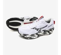 Mizuno Wave Rider 30 Disclosure Weiß/Schwarz/Hochrisiko Rot für Herren Mann 44 44