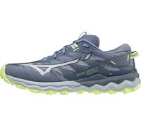 Mizuno Women's Wave Daichi 7 Vintage Indigo/Subdued Blue/Neo Lime 37