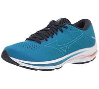 Mizuno Women's Wave Rider 25 Running Shoe, Imperial Blue-Vivid Blue, 9.5 Wide