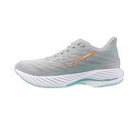 Mizuno Women's Wave Rider 28 Running Shoe, Harbor Mist-White, 38 EU