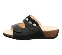 Think! Damen Mizzi chromfrei gegerbte nachhaltige Pantolette, SCHWARZ/Kombi 0000