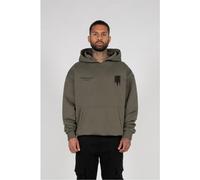 MJ GONZALES Metamorphose V.2 X Heavy Oversized Hoody MJG11607 Olive-XS