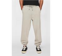 MJ GONZALES MJG Acid Wash Heavy Sweat Pants Wide Leg MJG11821 Greycatbird-S
