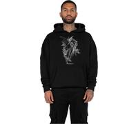 MJ Gonzales Sweatshirt Angel 3.0 Heavy Hoody Oversized Essentials V.4 Black-XL