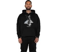 MJ Gonzales Sweatshirt Angel Heavy Hoody Oversized Essentials V.4 Black-XXL