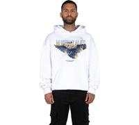 MJ Gonzales Sweatshirt Eagle V.2 Heavy Hoody Oversized Essentials V.4 White-XXL