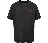 MJ GONZALES T-Shirt Barbed Wings Heavy Acid Washed Tee MJG11852 Black-3XL