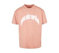 MJ Gonzales T-Shirt Higher Than Heaven V.3 Heavy Oversize Tee Amber-XL