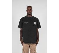MJ GONZALES T-Shirt Metamorphose V.2 Acid Washed Heavy Oversized Tee MJG11606 Black-M