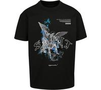 MJ Gonzales T-Shirt Saint V.1 Heavy Oversized Tee 2.0 Black-XL
