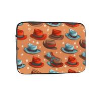 MJHKXLJ American West Rodeo Hut, tragbare Laptop-Hülle, 43,2 cm (17 Zoll) für stoßfesten Schutz und leichtes Reisen