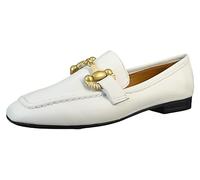 Mjus Damen Halbschuhe VENTIMIGLIA Loafer T85101-0101 Weiß, Groesse:39 EU