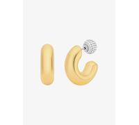 MK 2-In-1-Creolen Mit Pavé - Silberton - Michael Kors