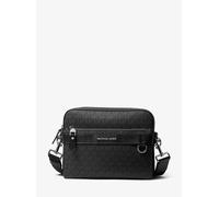 MK 2-in-1-Umhängetasche Hudson mit Logo - Schwarz - Michael Kors