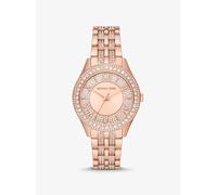 MK Armbanduhr Harlowe Im Rosé-Goldton Mit Pavé - Rosé-Goldton - Michael Kors