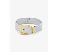 MK Armreif Colby Large aus Messing mit Edelmetallbeschichtung - Silberton - Michael Kors