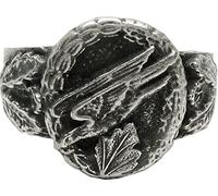 MK-Art Militaria RIng, Deutscher Ring der Fallschirmjäger mit Innengravur Kreta 20.5.1941"