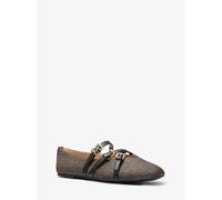 MK Ballerina Indy Flex Mit Signature-Logomuster - Braun - Michael Kors