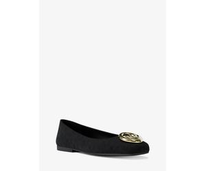 MK Ballerina Milan aus Wildleder - Schwarz - Michael Kors