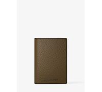 MK Bifold-Kartenetui Hudson aus gekrispeltem Leder - Grün - Michael Kors