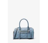 MK Bowling-Umhängetasche Jet Set Travel Extra-Small aus Leder mit Logoprägung - Blau - Michael Kors