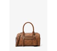 MK Bowling-Umhängetasche Jet Set Travel Extra-Small aus Leder mit Logoprägung - Braun - Michael Kors