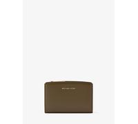 MK Brieftasche Bryant Medium aus gekrispeltem Leder - Grün - Michael Kors