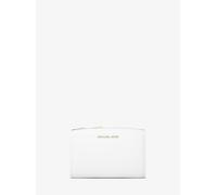 MK Brieftasche Bryant Medium Aus Gekrispeltem Leder - Weiss - Michael Kors