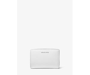 MK Brieftasche Bryant Medium aus gekrispeltem Leder - Weiss - Michael Kors