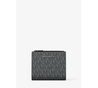 MK Brieftasche Hudson Mit Signature-Logomuster - Grau - Michael Kors