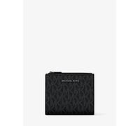 MK Brieftasche Hudson mit Signature-Logomuster - Schwarz - Michael Kors