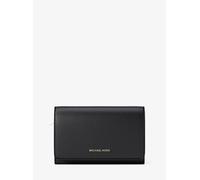 MK Brieftasche Jet Set Large aus gekrispeltem Leder - Schwarz - Michael Kors