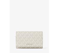 MK Brieftasche Jet Set Large mit Signature-Logomuster - Natur - Michael Kors