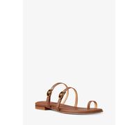 MK Flache Sandale Kya aus Leder - Braun - Michael Kors