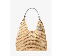 MK Gehäkelte Hobo Bag Nolita Large - Natur - Michael Kors