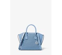 MK Gewebte Henkeltasche Avril Small - Blau - Michael Kors