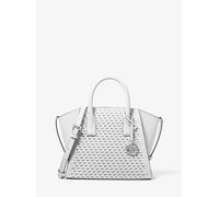MK Gewebte Henkeltasche Avril Small - Weiss - Michael Kors