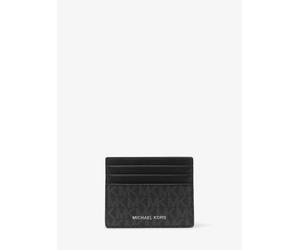 MK Großes Kartenetui Greyson mit Logo - Schwarz - Michael Kors